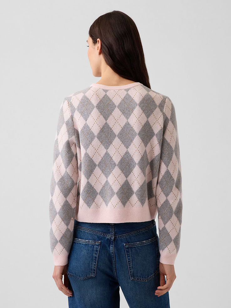 Image 3 of 5, CashSoft Crop Cardigan