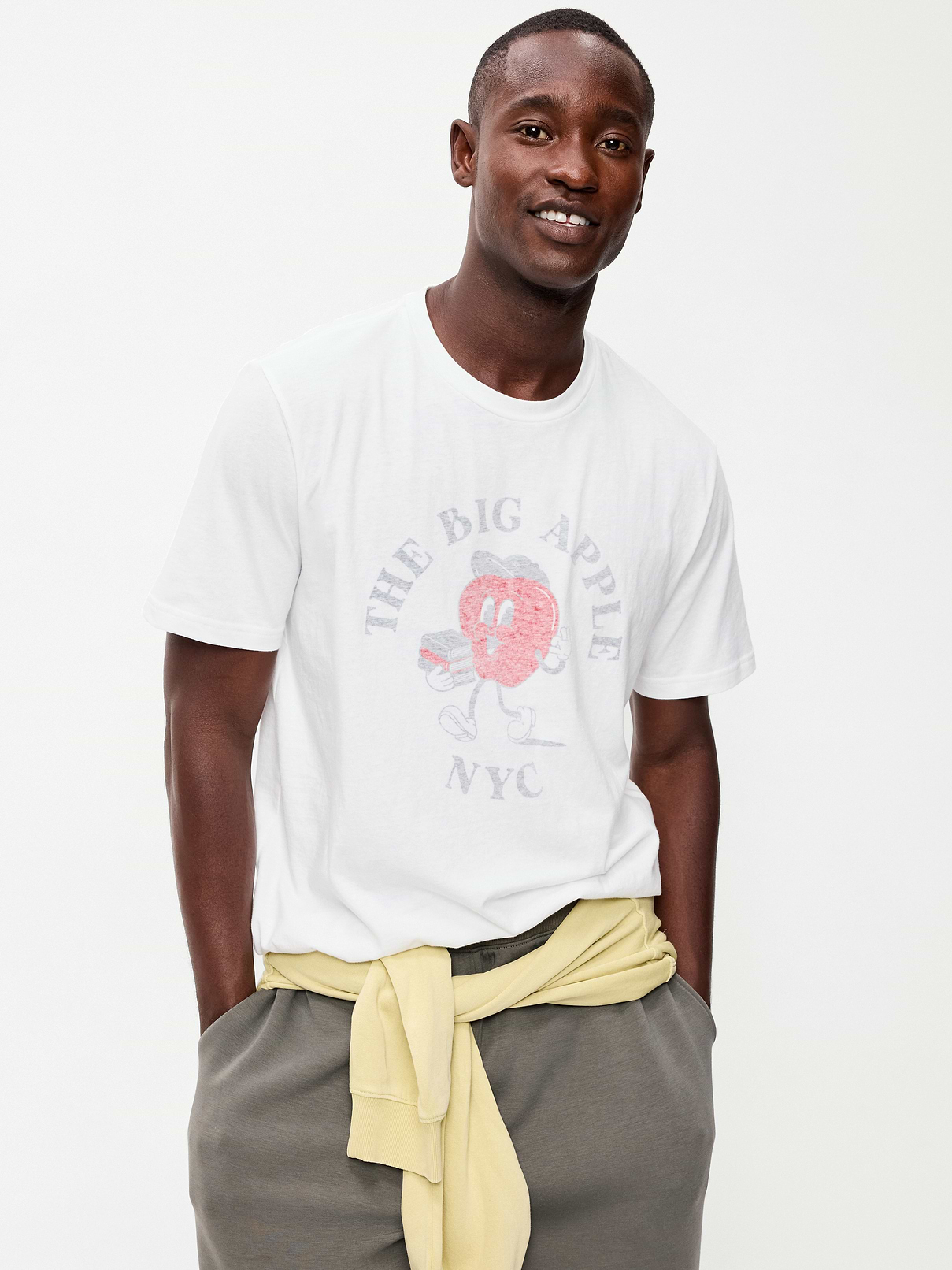 Soft-Washed Crew-Neck Graphic T-Shirt