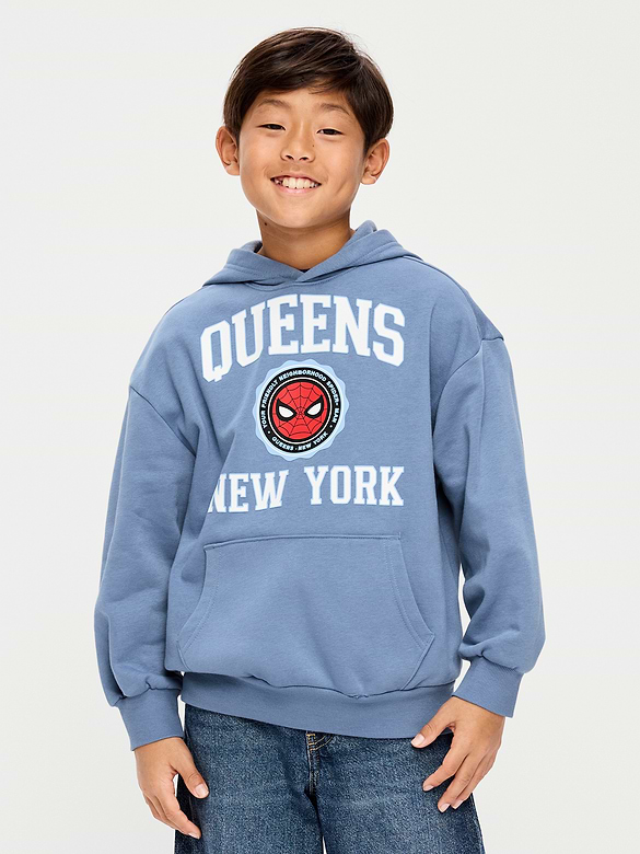Marvel™ Spider-Man Oversized Graphic Pullover Hoodie for Boys