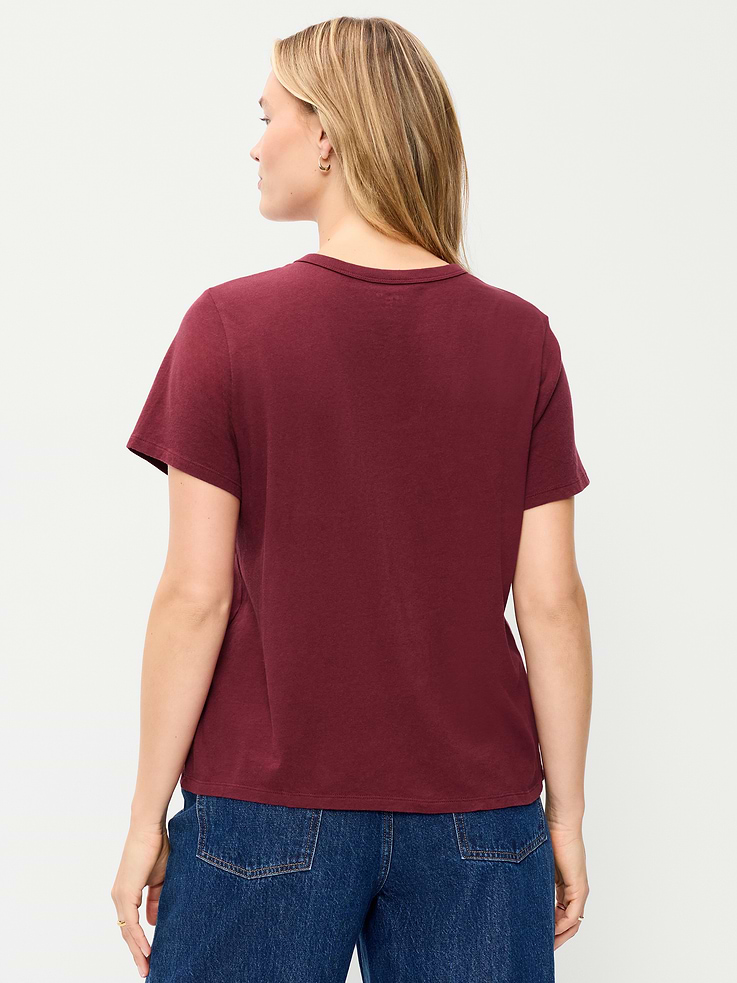 Image 7 of 9, EveryWear Crew-Neck Graphic T-Shirt