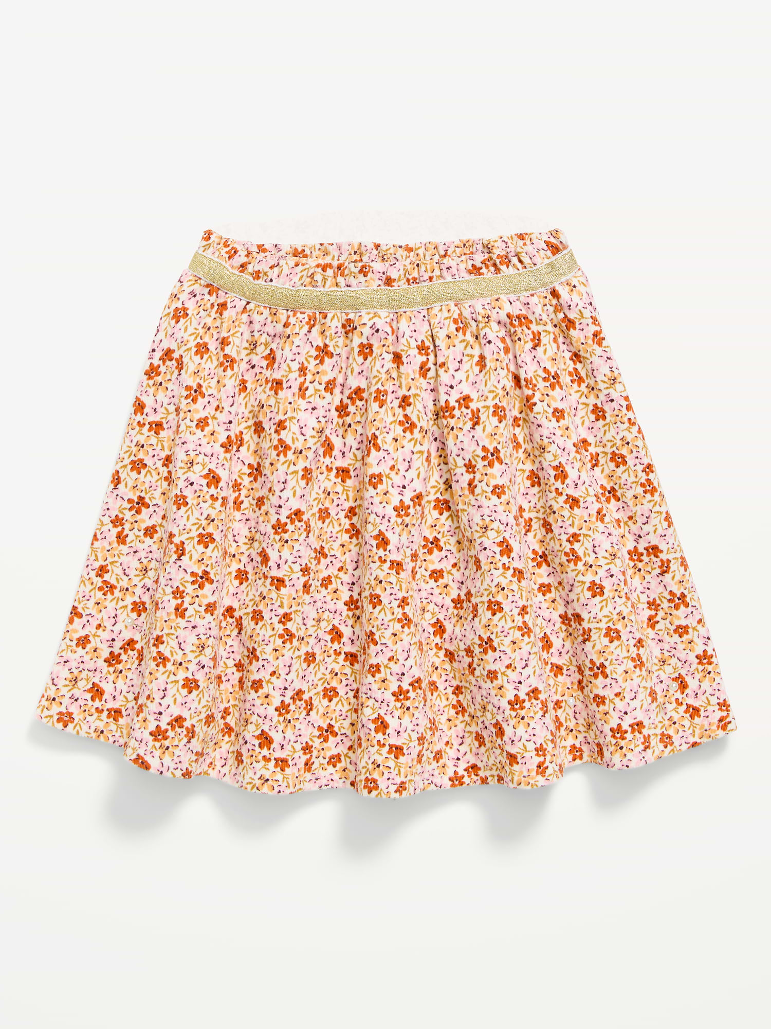 Pleated Corduroy Skort for Toddler Girls