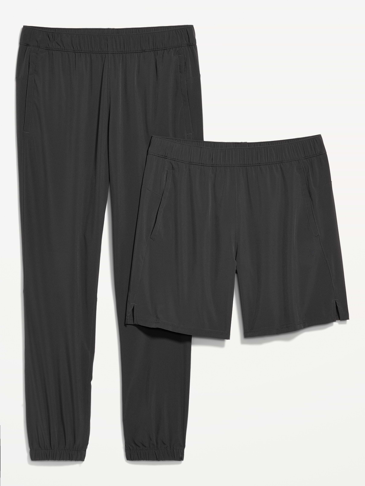 StretchTech Workout Joggers and Shorts Set
