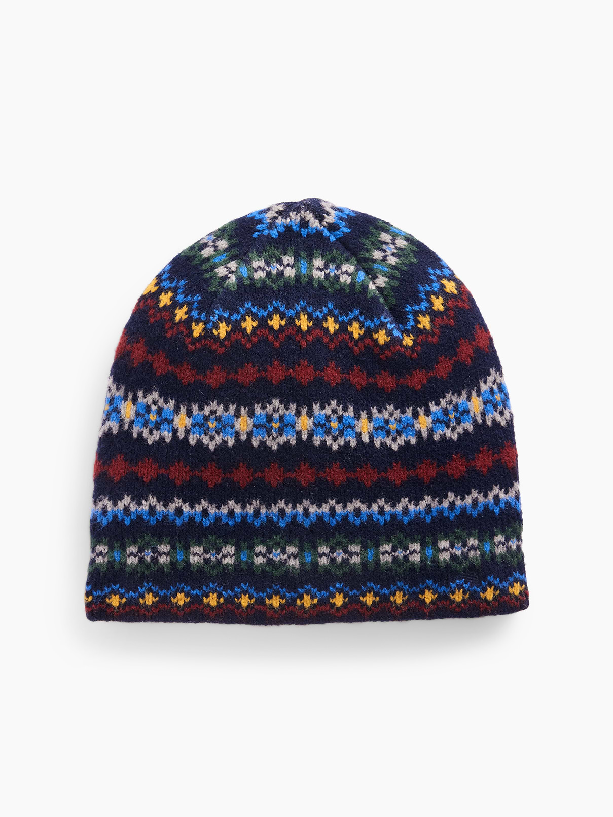 CashSoft Fair Isle Beanie