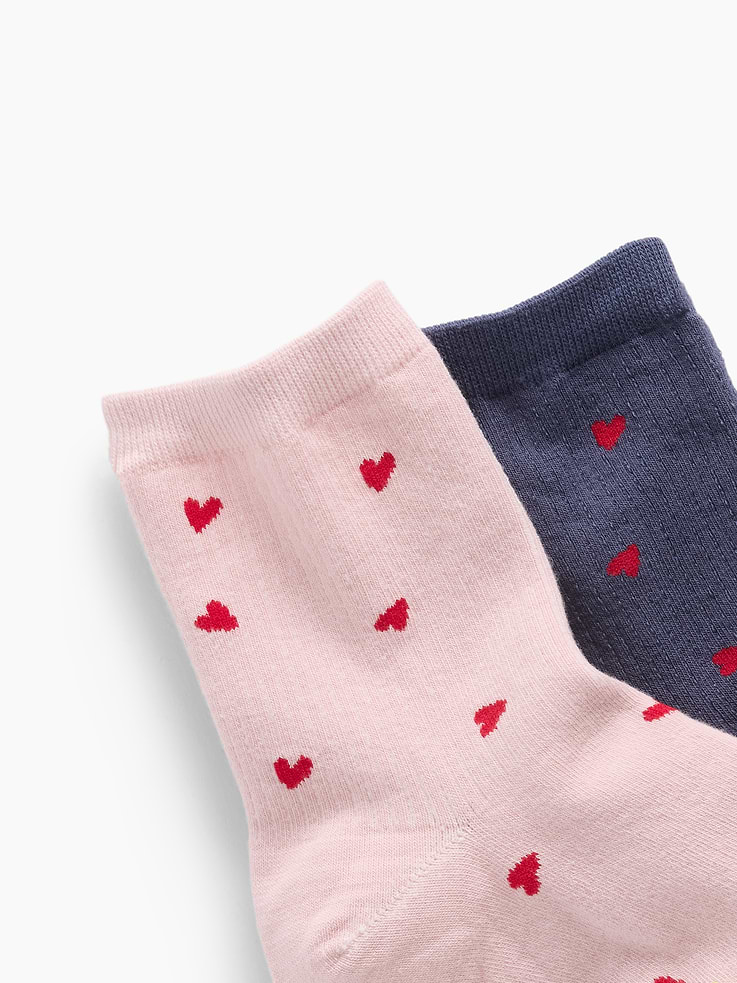 Image 2 of 2, Half-Crew Socks (2-Pack)
