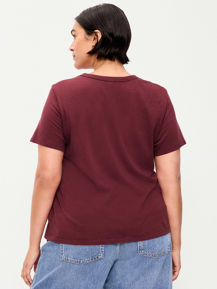 Image 9 of 9, EveryWear Crew-Neck Graphic T-Shirt