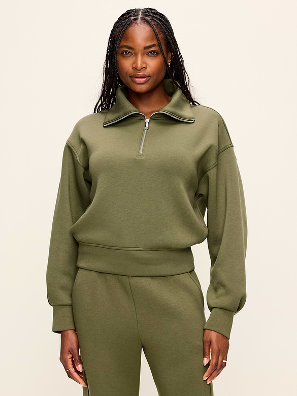 Bounce Fleece Half-Zip Pullover Sweatshirt