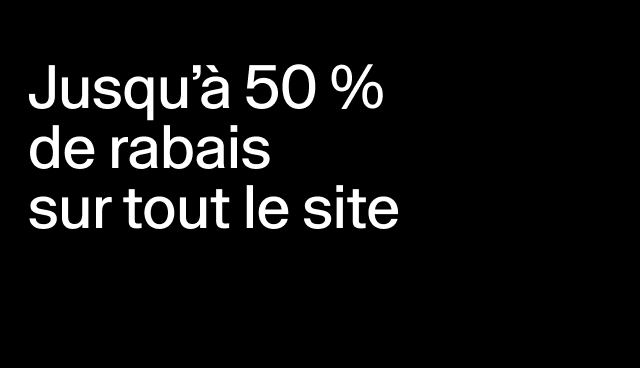 Jusqu’à 50 % de rabais sur tout le site Des exclusions s’appliquent.