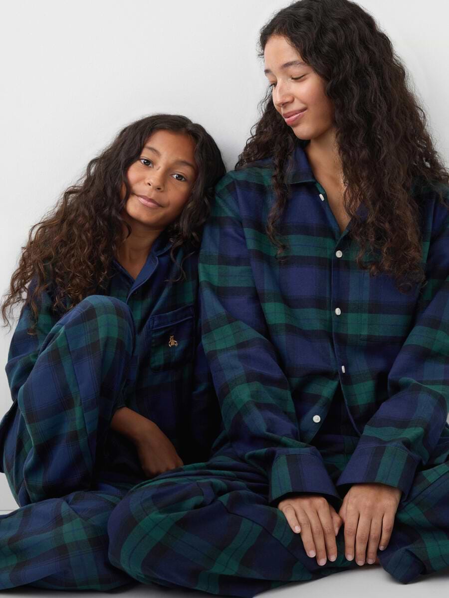 Blackwatch Plaid matching family pajamas