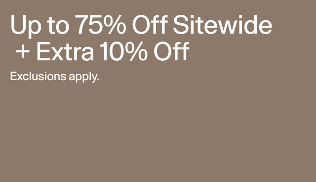 75% Off Everything + Extra 10% Off