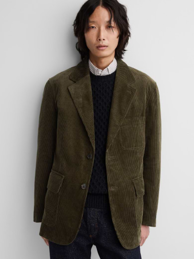 Corduroy Blazer