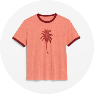 Graphics t-shirts for men.