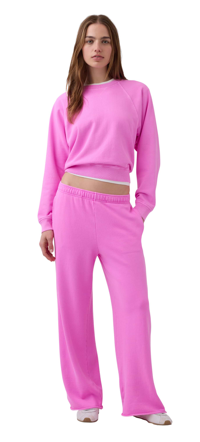 pink matching fleece sets