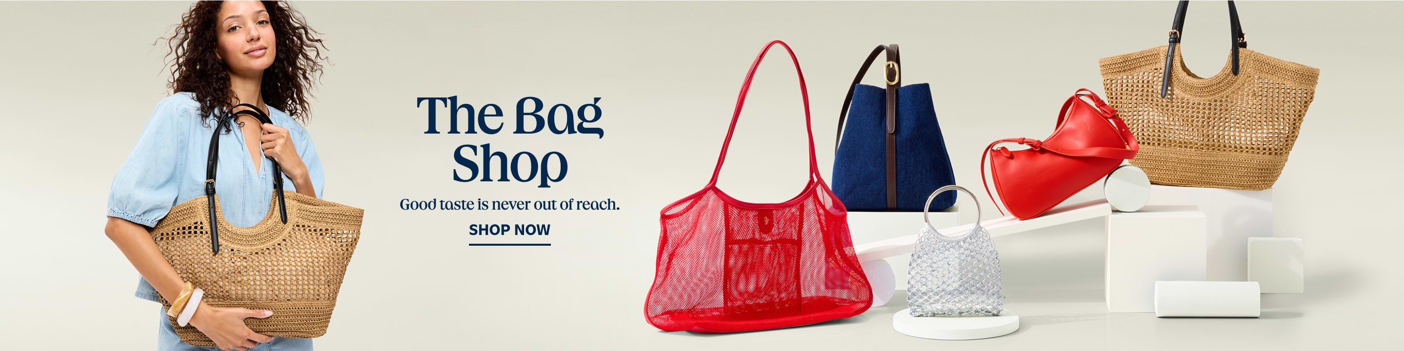 The bag shop.