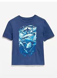 Basic short sleeve pocket t-shirt for boys.