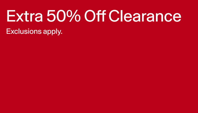 Extra 50 Off Clearance