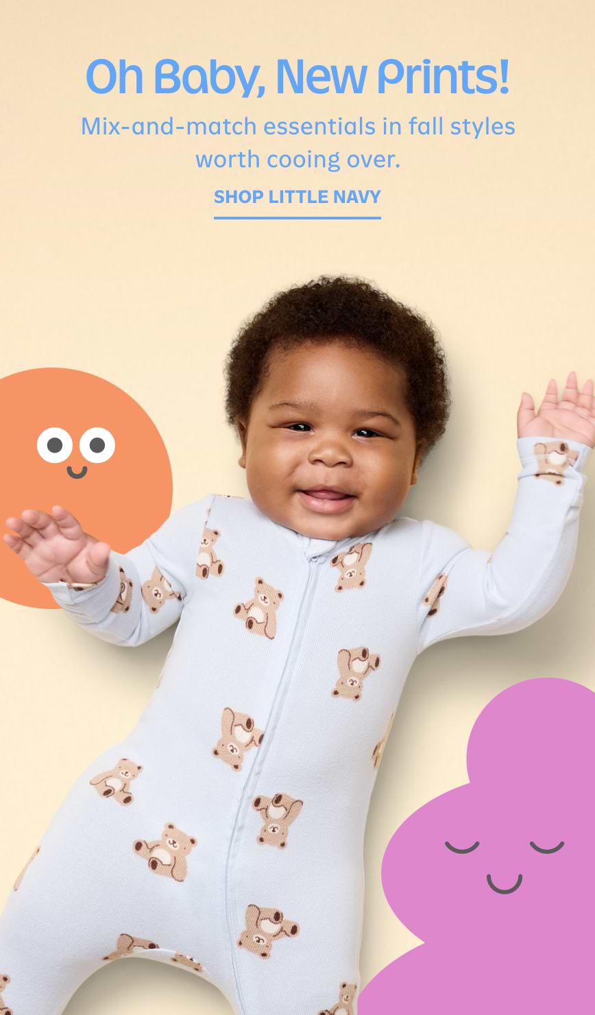 Oh baby new prints. Shop little navy