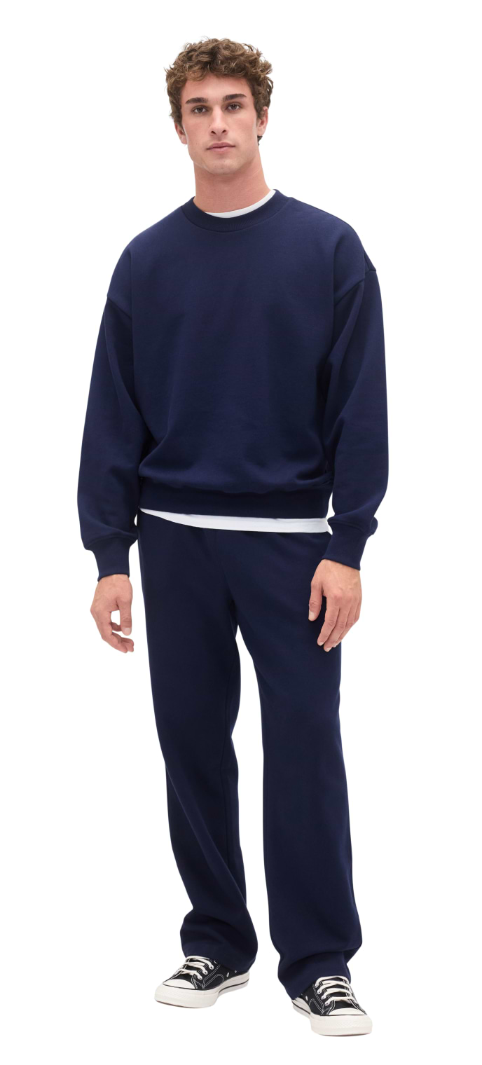 blue matching fleece sets