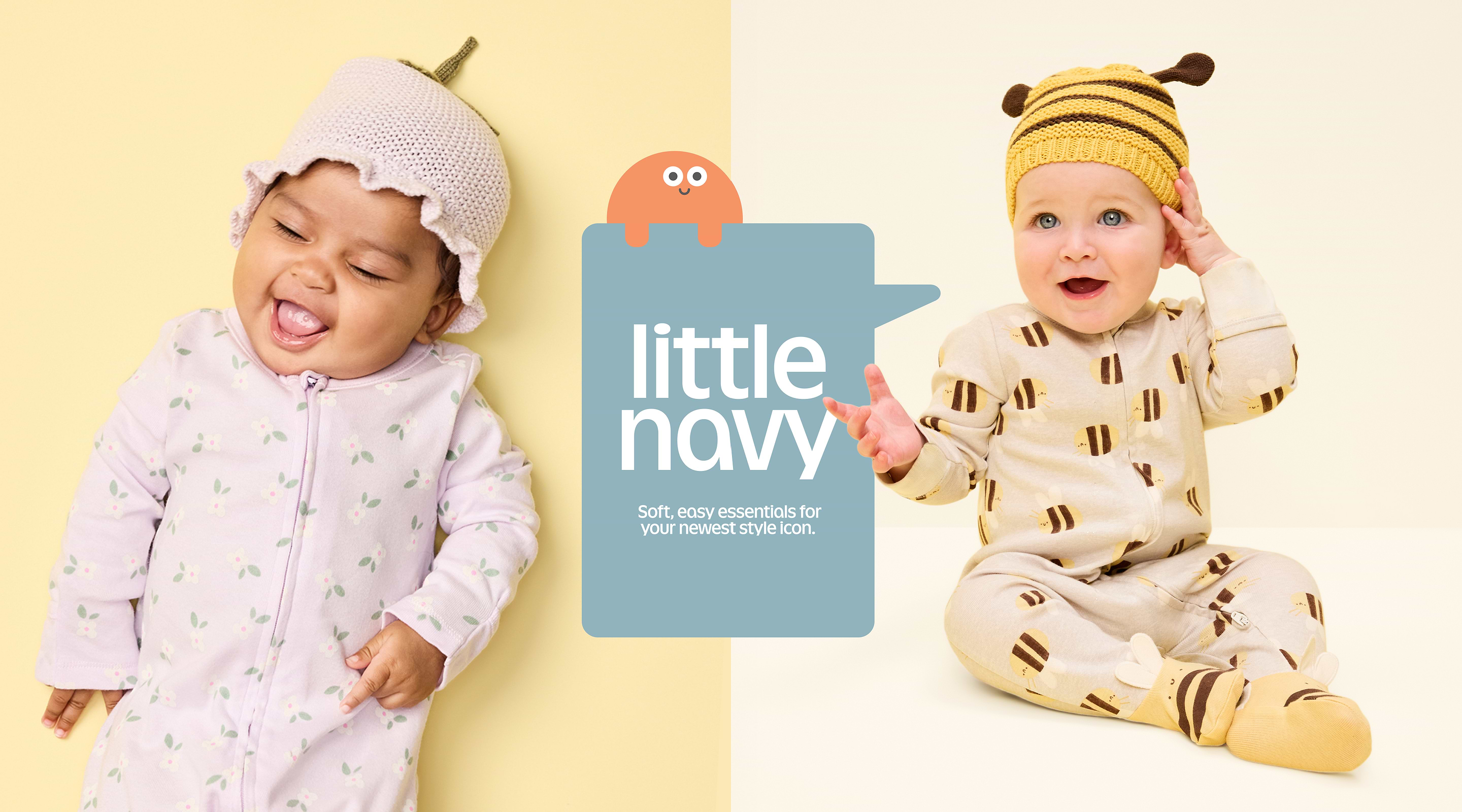 Shop little navy for baby.