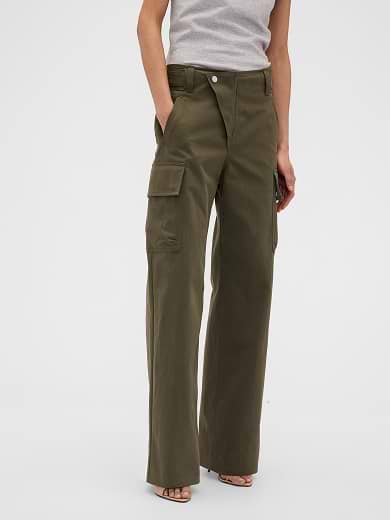 High Rise Cargo
 Pants