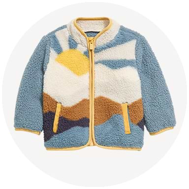 Baby coats and jackets.