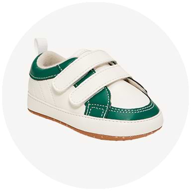 Baby shoes and accessories.