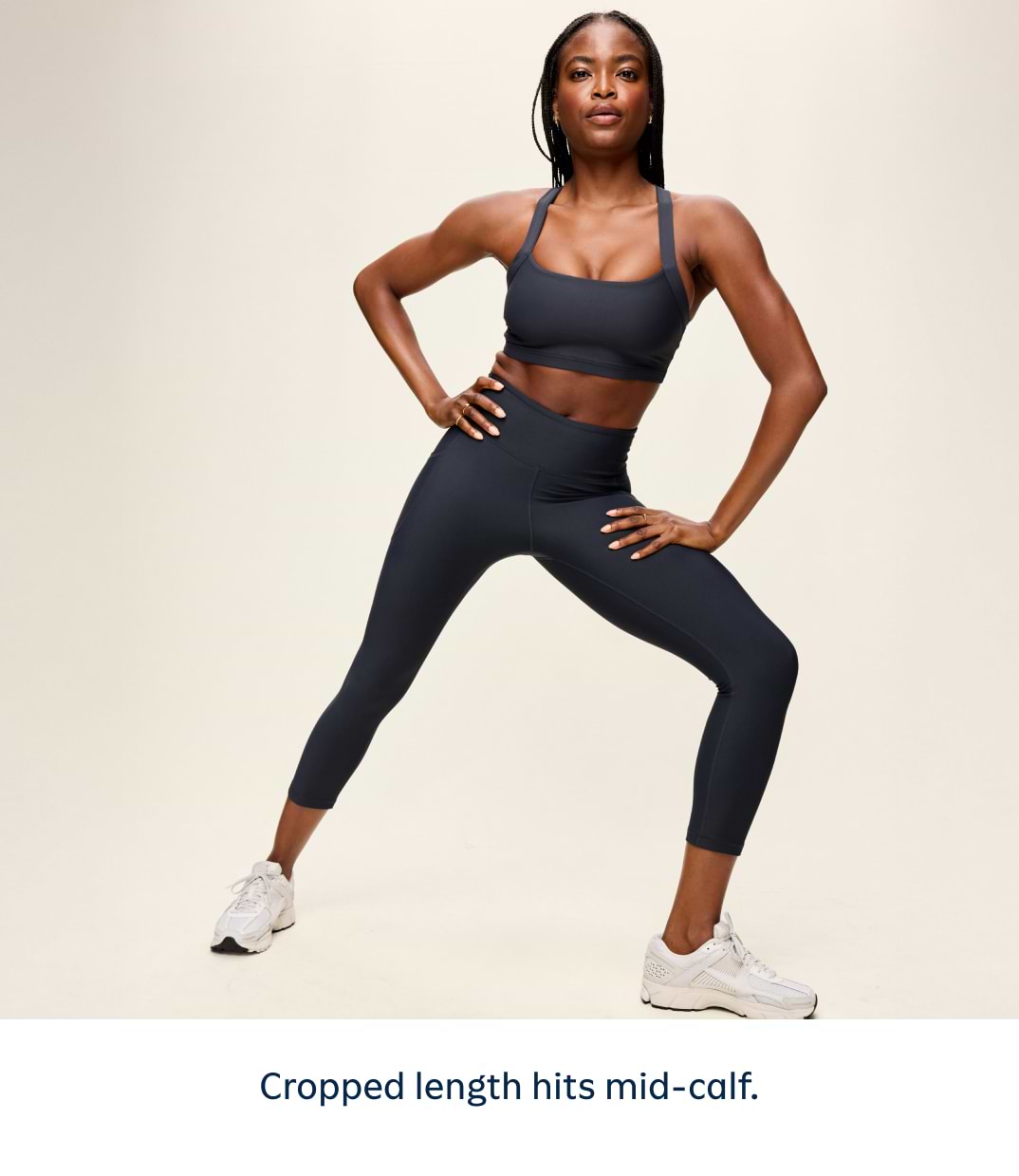 High-Waisted PowerSoft Crop Pocket Leggings | Old Navy