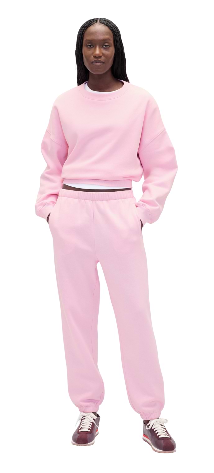 pink matching fleece sets