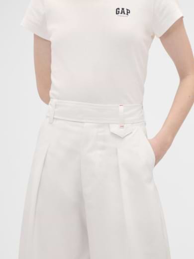 High Rise Pleated
 Arc Trousers alt