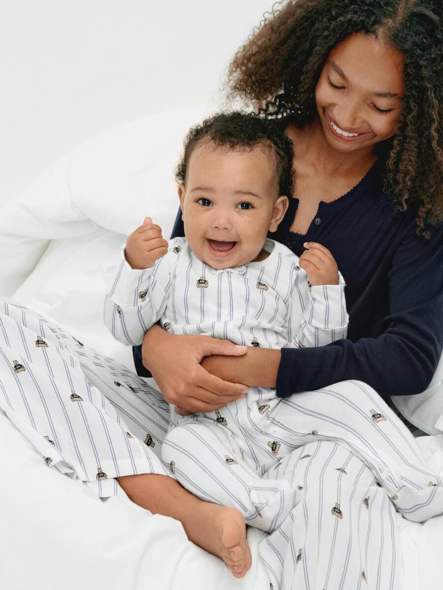 Brannan Stripe matching family pajamas