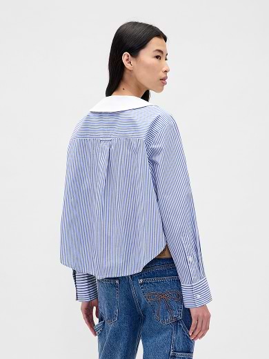 Poplin Oversized 
Shirt alt