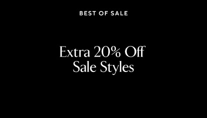 Best of sale. Extra 20% off sale styles.