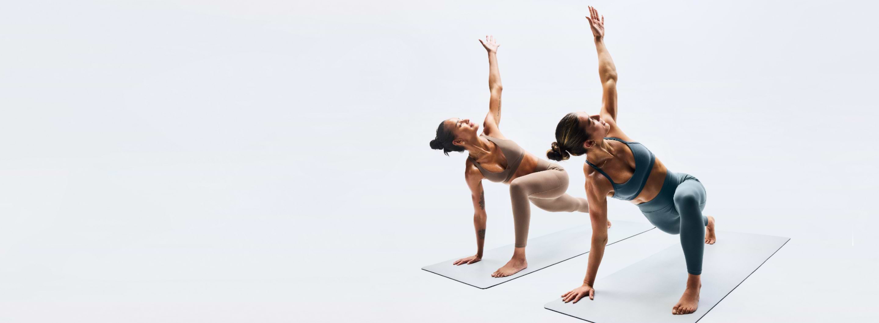 Women doing yoga