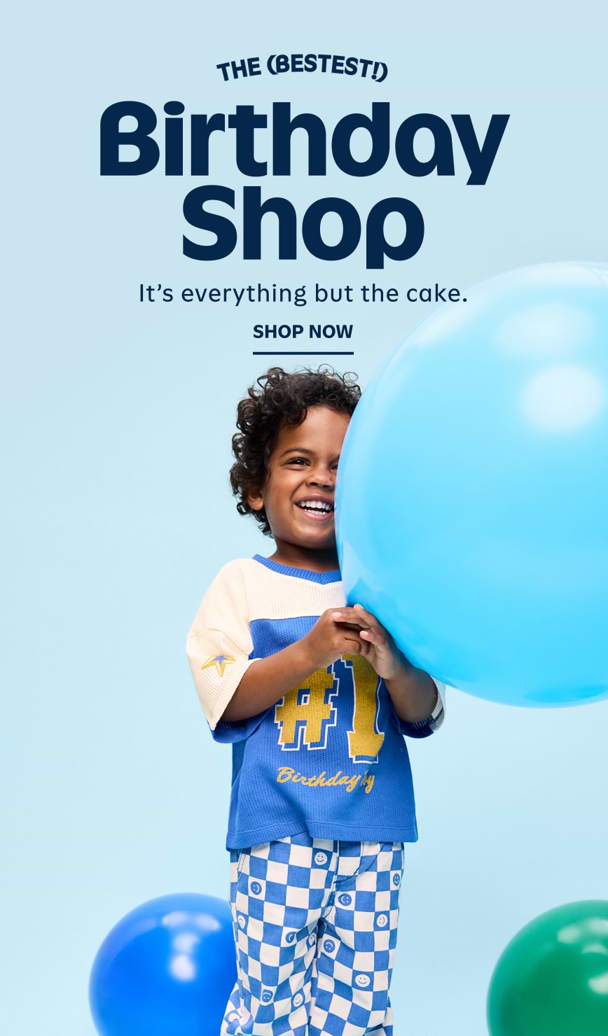 The bestest birthday shop. It's everything but the cake. Shop now.