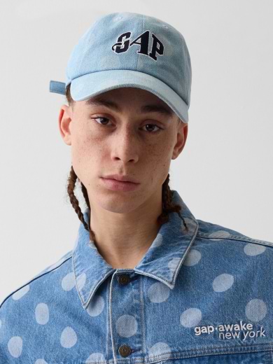 Dotted Denim
 Baseball Hat
