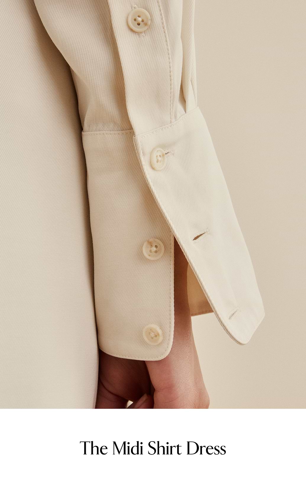 The Midi Shirt Dress