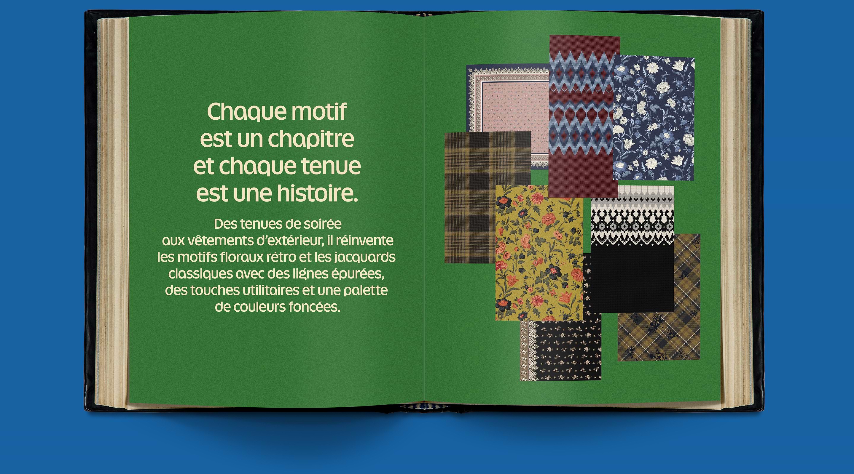 Chaque motif est un chapitre