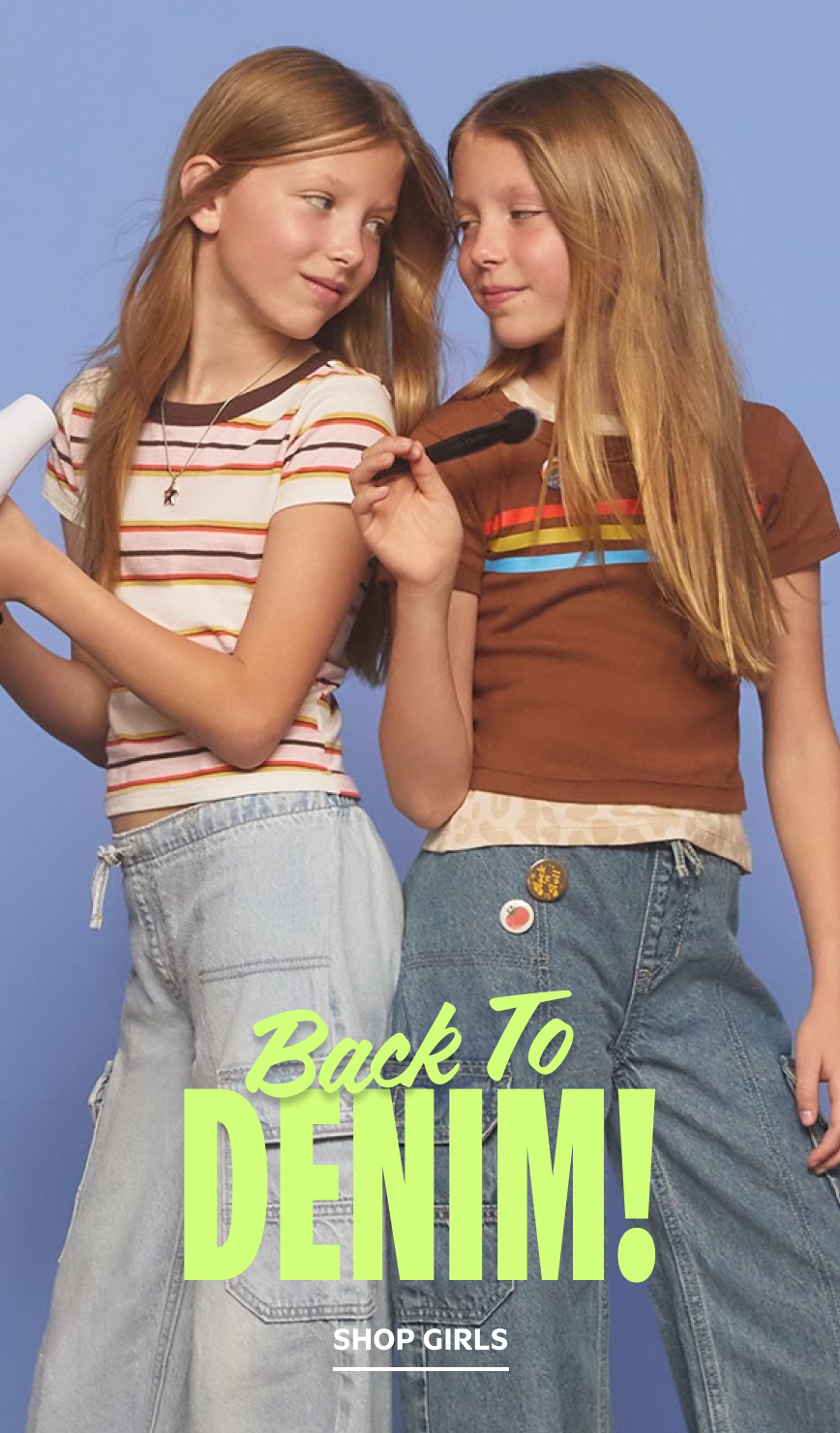 Back To Denim! Shop Girls