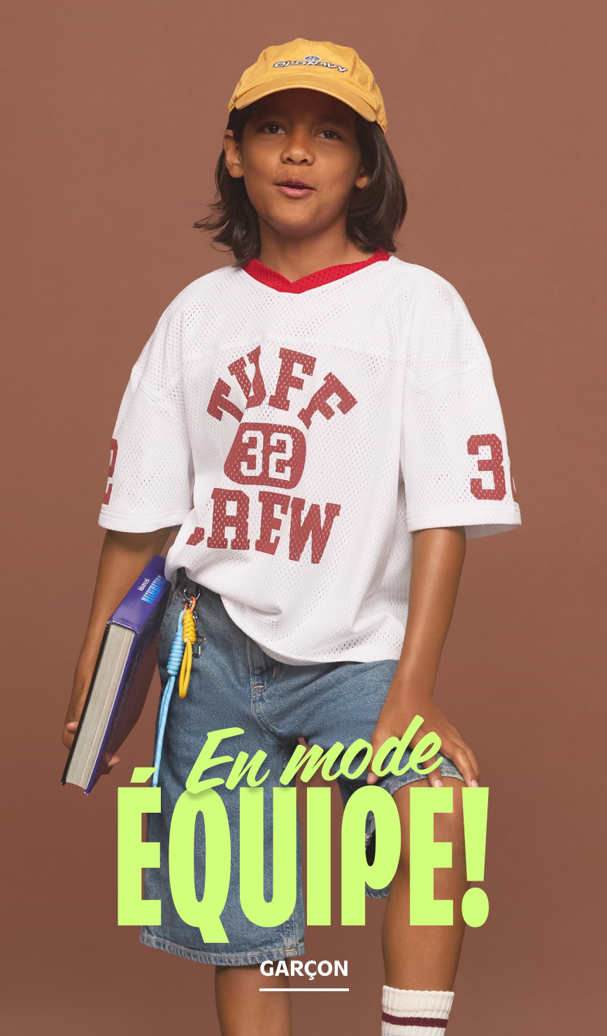 En mode éuipe! Garçon