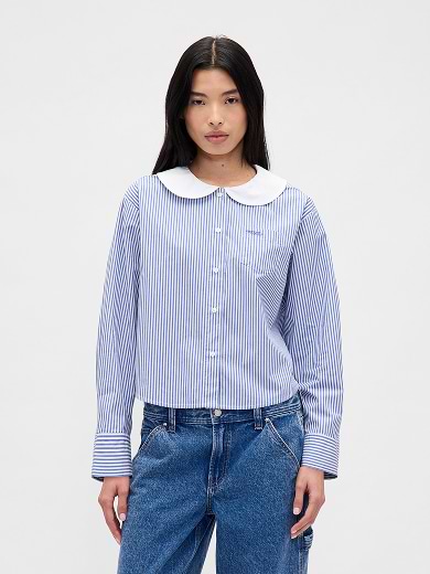 Poplin Oversized 
Shirt