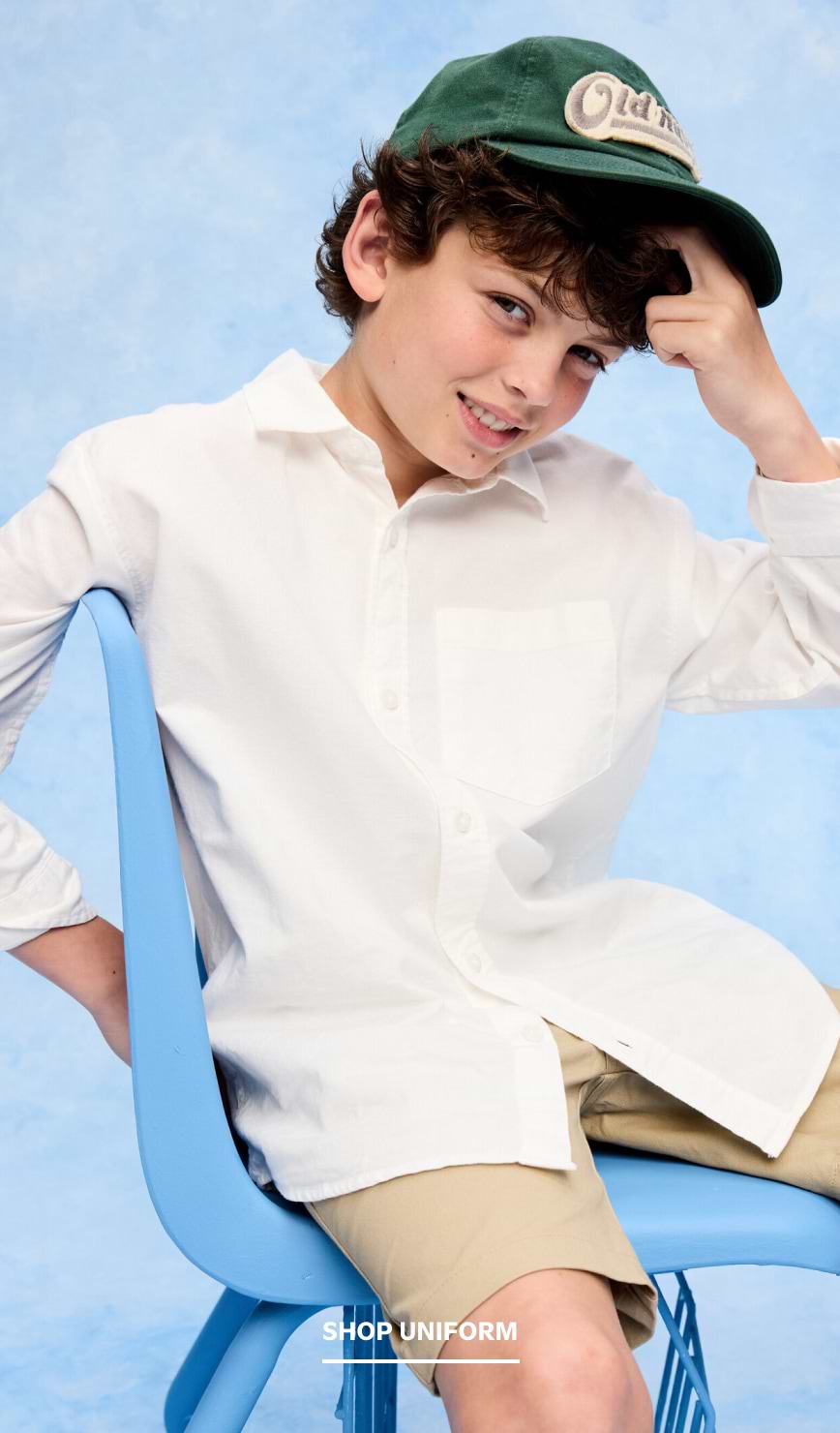 Kids uniform shop. Guaranteed opps-proof 365 days. Made to last or your money back. Shop now.