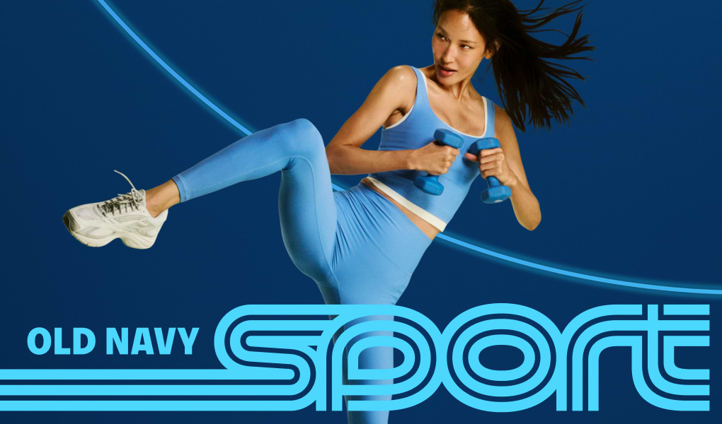 Old Navy Sport.