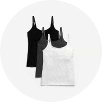 Camisole d’allaitement Première couche de maternité (paquet de 3)