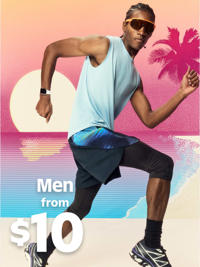 Shop men active from $10.