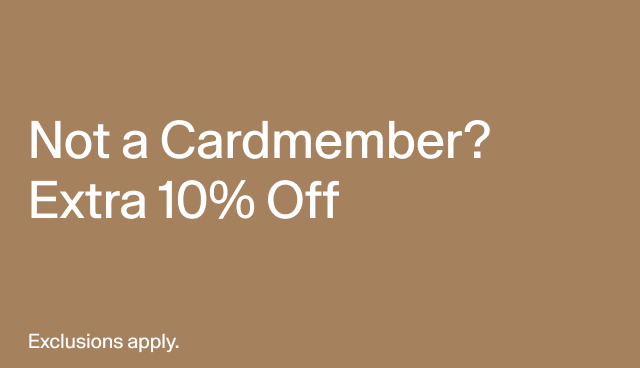 Not a Cardmember extra 10 off 