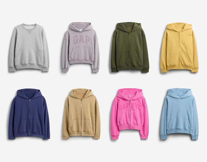 Kids VintageSoft Half-Zip Pullover | Gap