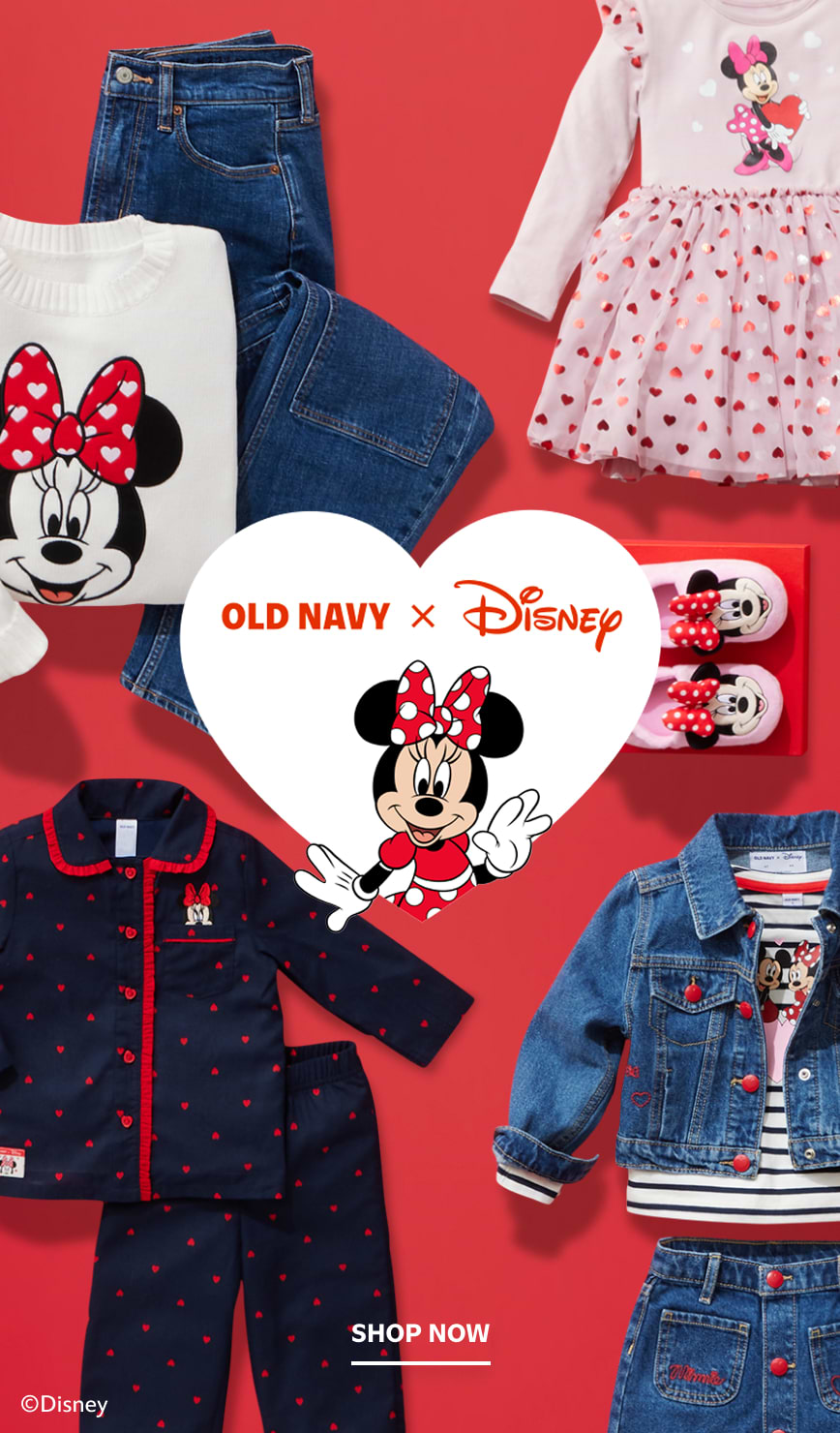 Old Navy x Disney Valentine's Day. Shop now.