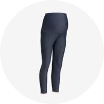 Legging PowerSoft longueur 7/8 à panneau couvrant de maternité