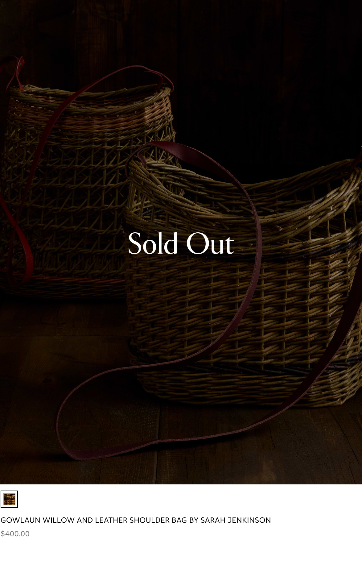 Sold out.