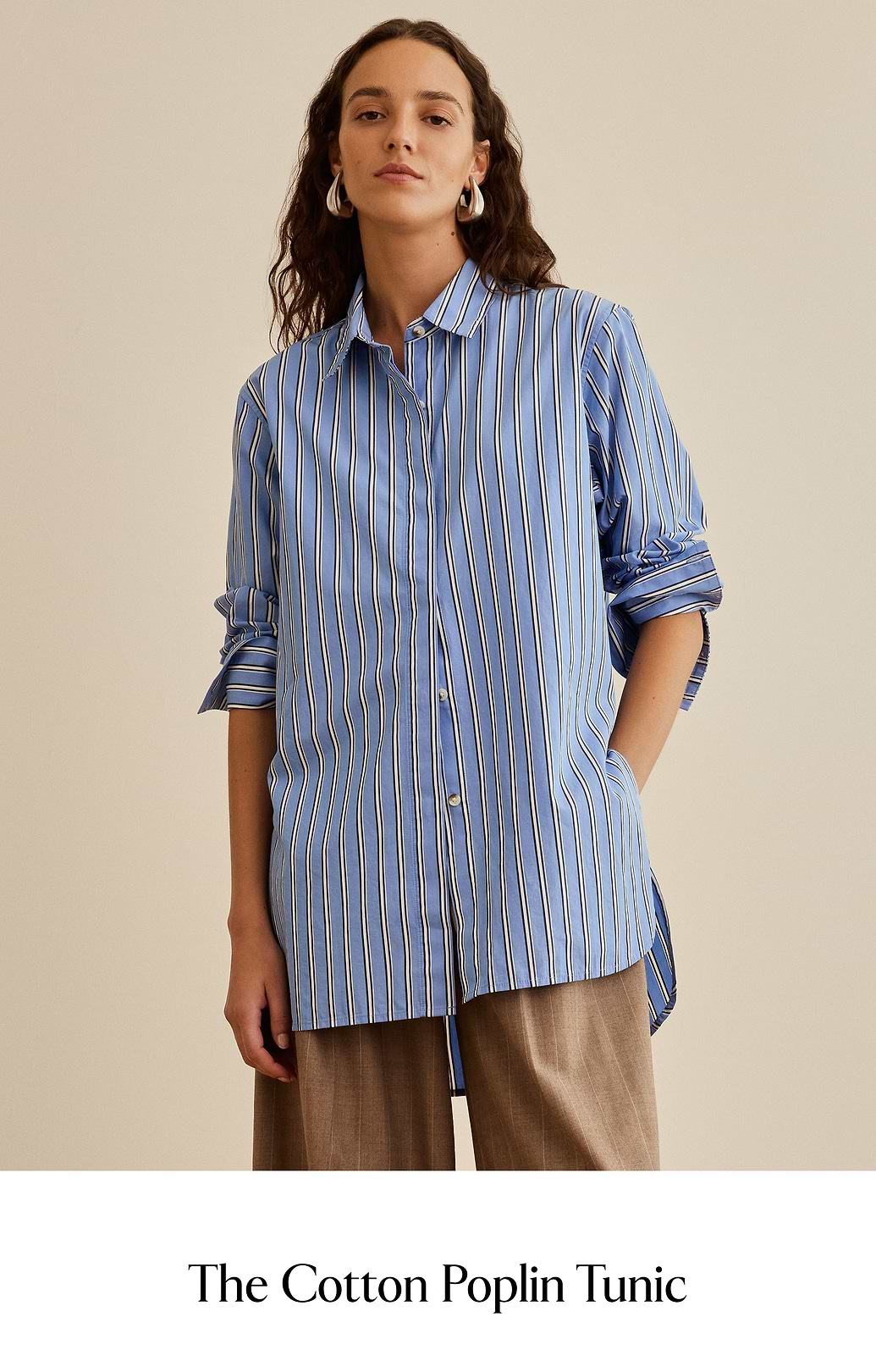 The Cotton Poplin Tunic