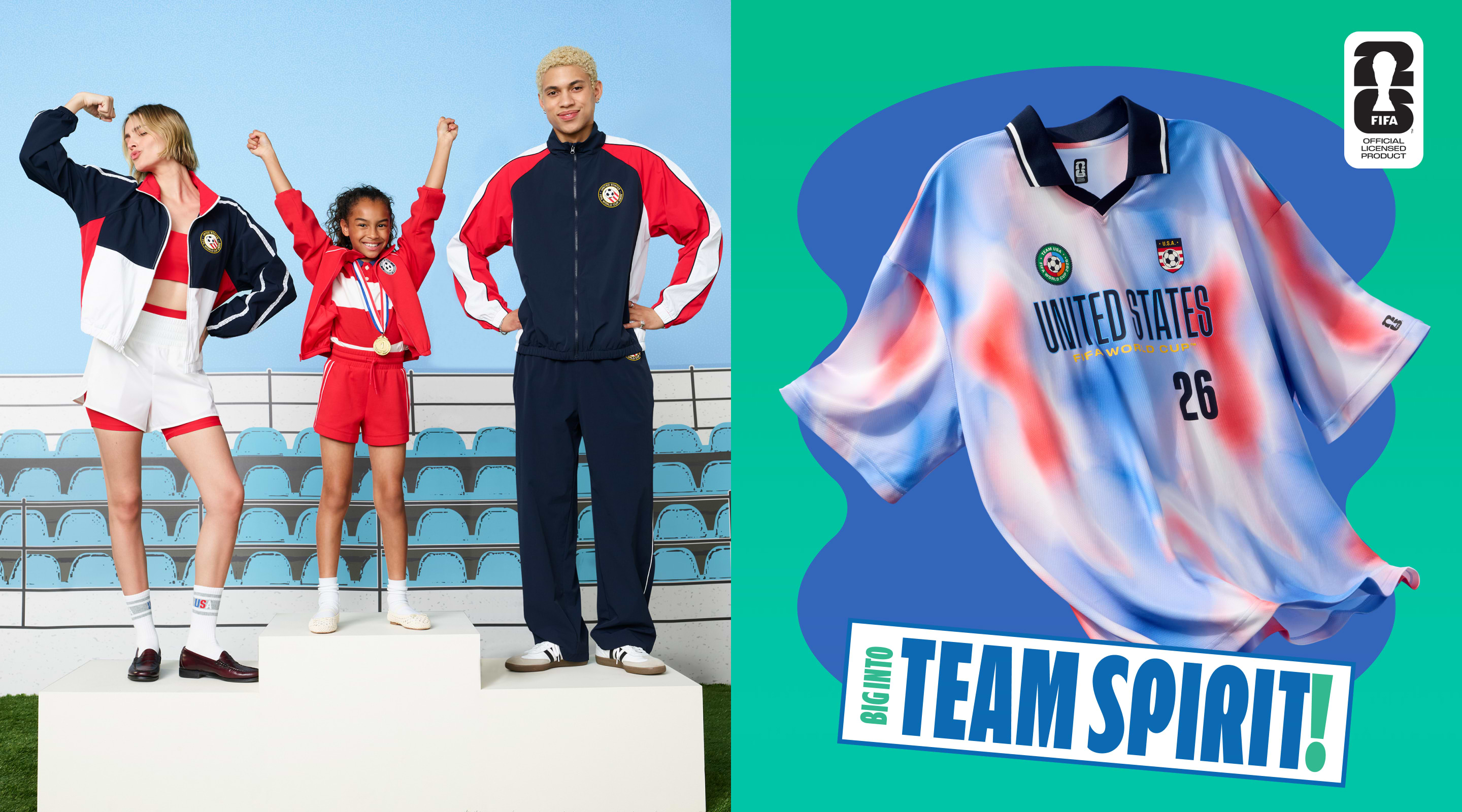 Some call it soccer. Some call it fútbol. We call it a great excuse for matching gear.